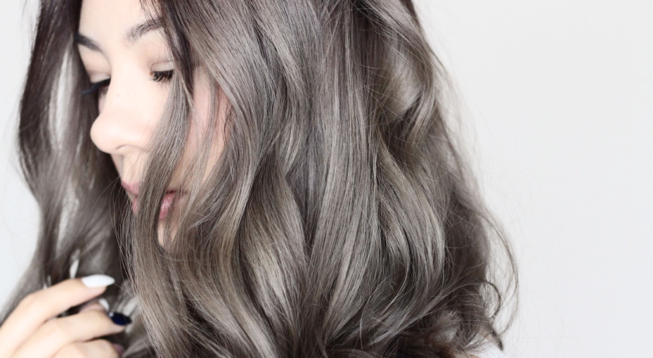 beautiful smoky hair color